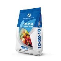 کود کامل فسفر بالا NPK - 10-52-10 + TE پودری 1 کیلویی
