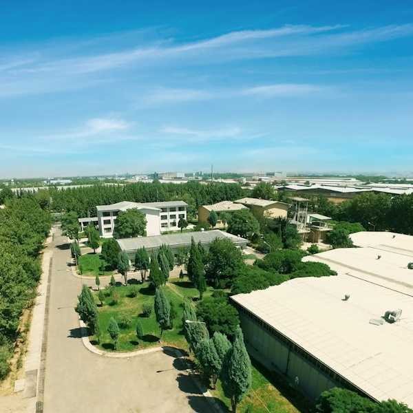 نمای هوایی شرکت ملی شیمی کشاورز